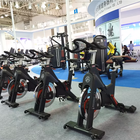 商業屋内垂直スポーツボディービルホームジムスピン自転車フィットネス機器固定自転車トレーナースピニングエア磁気エクササイズバイク